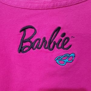 Vintage Barbie Embroidered Jerry Leigh knit Shirt Juniors L 💗 L👀K